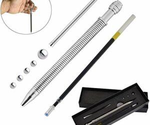 Magnetic Fidget Pen Toy Magnet Gel Pen Fidget Toy Think Ink Pen, can be Transformed into a Variety of Creative for Adult and Children Stress Relief Office Product