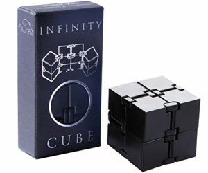 Infinity Cube Fidget Toy, Sensory Tool EDC Fidgeting Game for Kids and Adults, Cool Mini Gadget Best for Stress and Anxiety Relief and Kill Time, Unique Idea that is Light on the Fingers and Hands