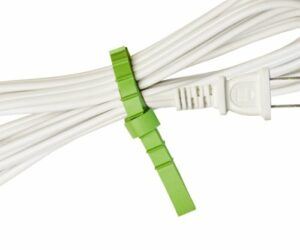 Q Knot Reusable Cable Tie, 25-Piece Pack
