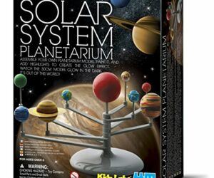 4M 3427 Solar System Planetarium – DIY Glow In The Dark Astronomy Planet Model Stem Toys Gift for Kids & Teens, Girls & Boys