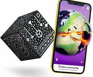 MERGE Cube – Hold Virtual 3D Objects Using Augmented Reality, STEM Tool for Learning Science at Home or in The Classroom (1 Pack)