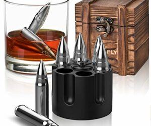 Gifts for Men Dad Mothers Fathers Day, Unique Anniversary Birthday Wedding Idea for Him Boyfriend Husband Mom, Whiskey Stones, Presents Cool Gadgets
