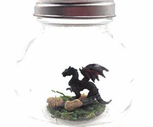 Worlds Smallest Dragon Desk Pet Black