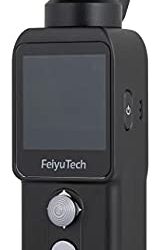 FeiyuTech Pocket 2 Action Camera 3-Axis Gimbal Stabilized 4K Video Handheld Gimbal Integrated Camera, 130° View, Magnetic Body, 4xZoom, 512G Card Slot, Beauty Effect, with Mic for YouTube TikTok Vlog
