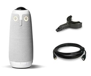 Owl Labs Meeting Owl Pro Premium Pack – 360 Degree, 1080p Smart Video Conference Camera, Microphone, and Speaker (Includes Accessories and Warranty)