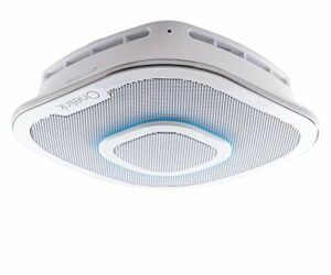First Alert Onelink Safe & Sound – Smart Hardwired Smoke + Carbon Monoxide Alarm and Premium Home Speaker with Amazon Alexa