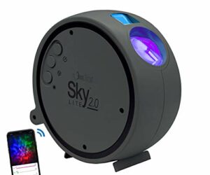 BlissLights Sky Lite 2.0 – RGB LED Laser Star Projector, Galaxy Lighting, Nebula Lamp (Blue Stars, Smart App)